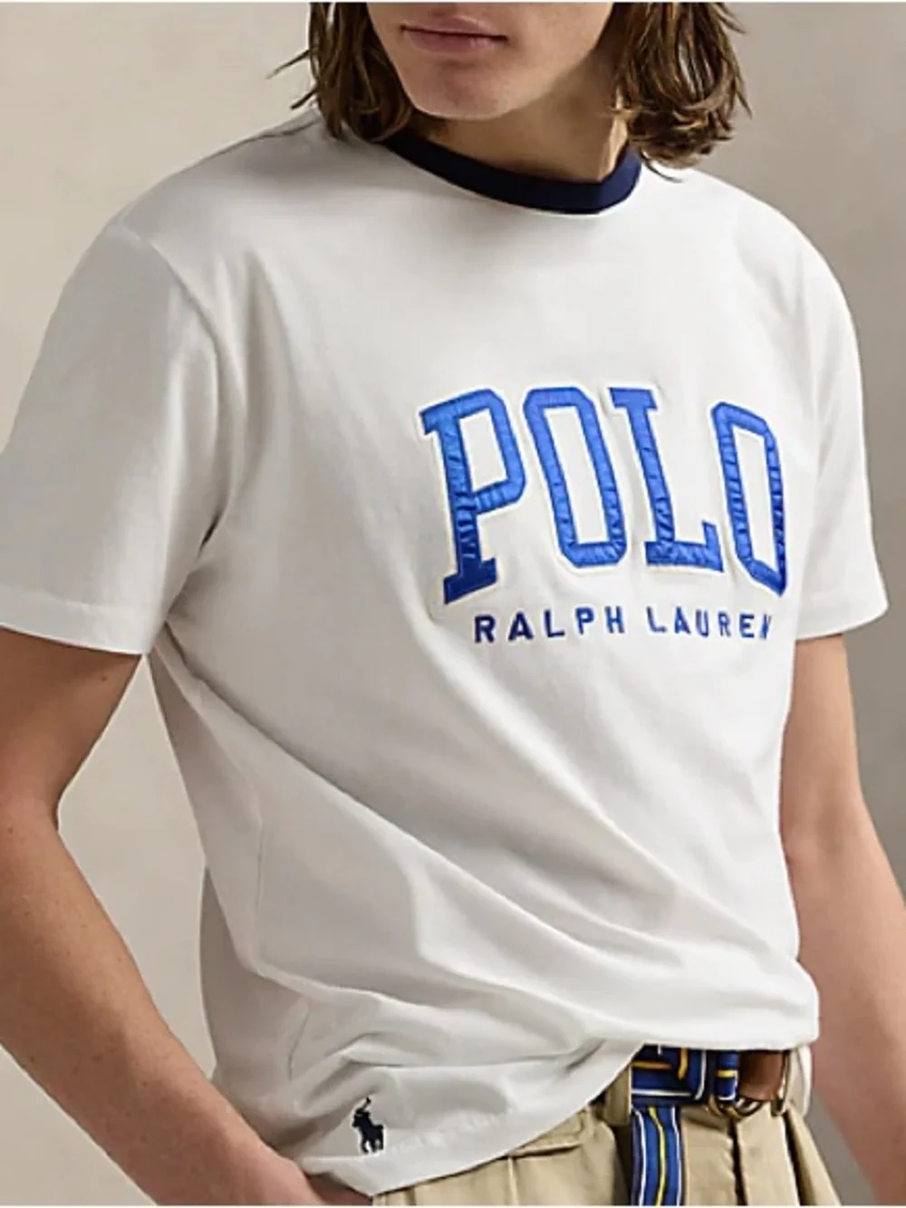 NWT POLO Ralph Lauren Embroidered Classic Logo Tee
